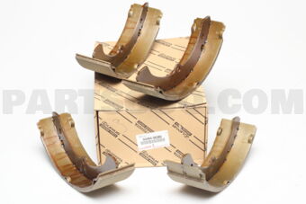 Toyota 0449436280 SHOE KIT, REAR BRAKE