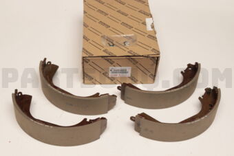Toyota 0449560070 SHOE KIT, REAR BRAKE