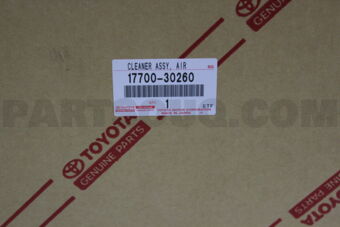 Toyota 1770030260 CLEANER ASSY, AIR