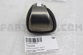 Toyota 3350460490C0 KNOB SUB-ASSY SHIFT