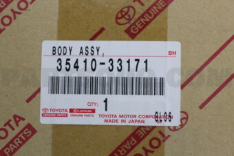 Toyota 3541033171 BODY ASSY, TRANSMISSION VALVE