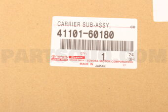 Toyota 4110160180 CARRIER SUB-ASSY, DIFFERENTIAL, REAR