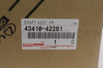 Toyota 4341042281 SHAFT ASSY, FR