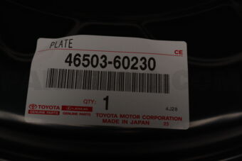 Toyota 4650360230 PLATE SUB-ASSY
