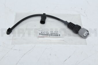 Toyota 4777050031 WIRE ASSY, PAD WEAR INDICATOR, FRONT RH