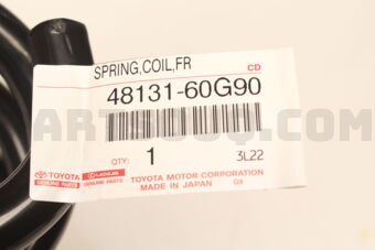 Toyota 4813160G90 SPRING, FRONT COIL, RH/LH