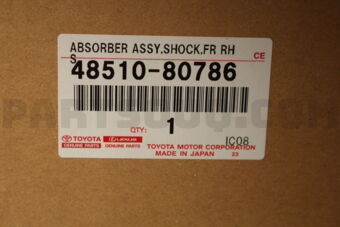 Toyota 4851080786 ABSORBER SET SHOCK
