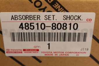 Toyota 4851080810 ABSORBER SET, SHOCK