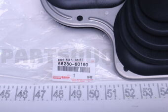 Toyota 5828060160 BOOT, SHIFT & SELECT LEVER, NO.1