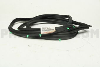 Toyota 6787160070 WEATHERSTRIP, REAR DOOR, RH