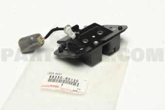 Toyota 6935060120 LOCK ASSY, BACK DOOR