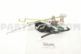 Toyota 6936060040 LOCK ASSY, BACK DOOR