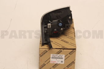 Toyota 8167160170 LENS &amp; BODY, BACK-UP LAMP, RH