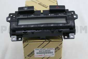 Toyota 840130K030 PANEL SUB-ASSY, INTEGRATION