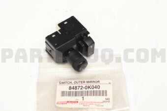 Toyota 848720K040 SWITCH OUTER MIRROR