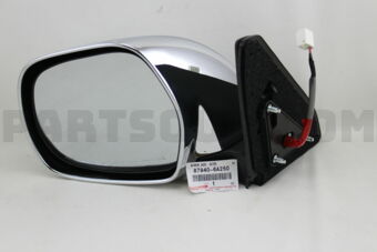 Toyota 879406A250 MIRROR ASSY, OUTER REAR VIEW, LH