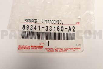 Toyota 8934133160A2 SENSOR, ULTRASONIC, NO.1