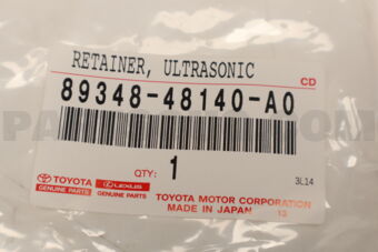 Toyota 8934848140A0 RETAINER ULTRASONIC
