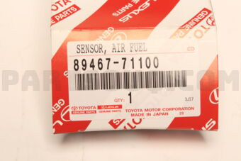 Toyota 8946771100 SENSOR, AIR FUEL
