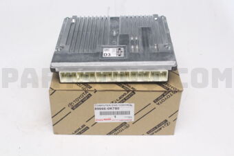 Toyota 896660K780 COMPUTER ENGINE CON