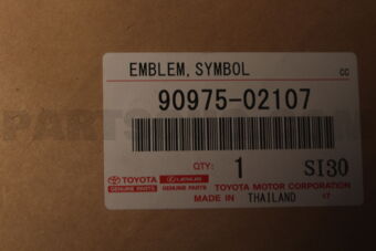 Toyota 9097502107 EMBLEM SYMBOL