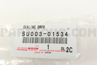 Toyota SU00301534 SEAL, HOOD TO FRONT END PANEL