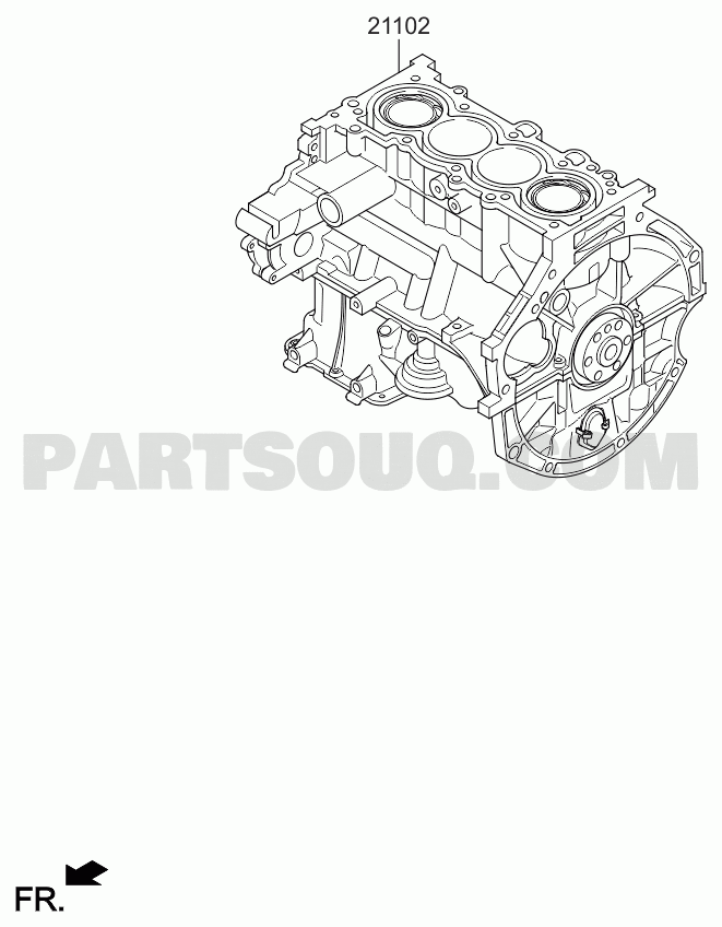 ENGINE | Kia Rio 06.10.2016 2017 Parts Catalogs | PartSouq