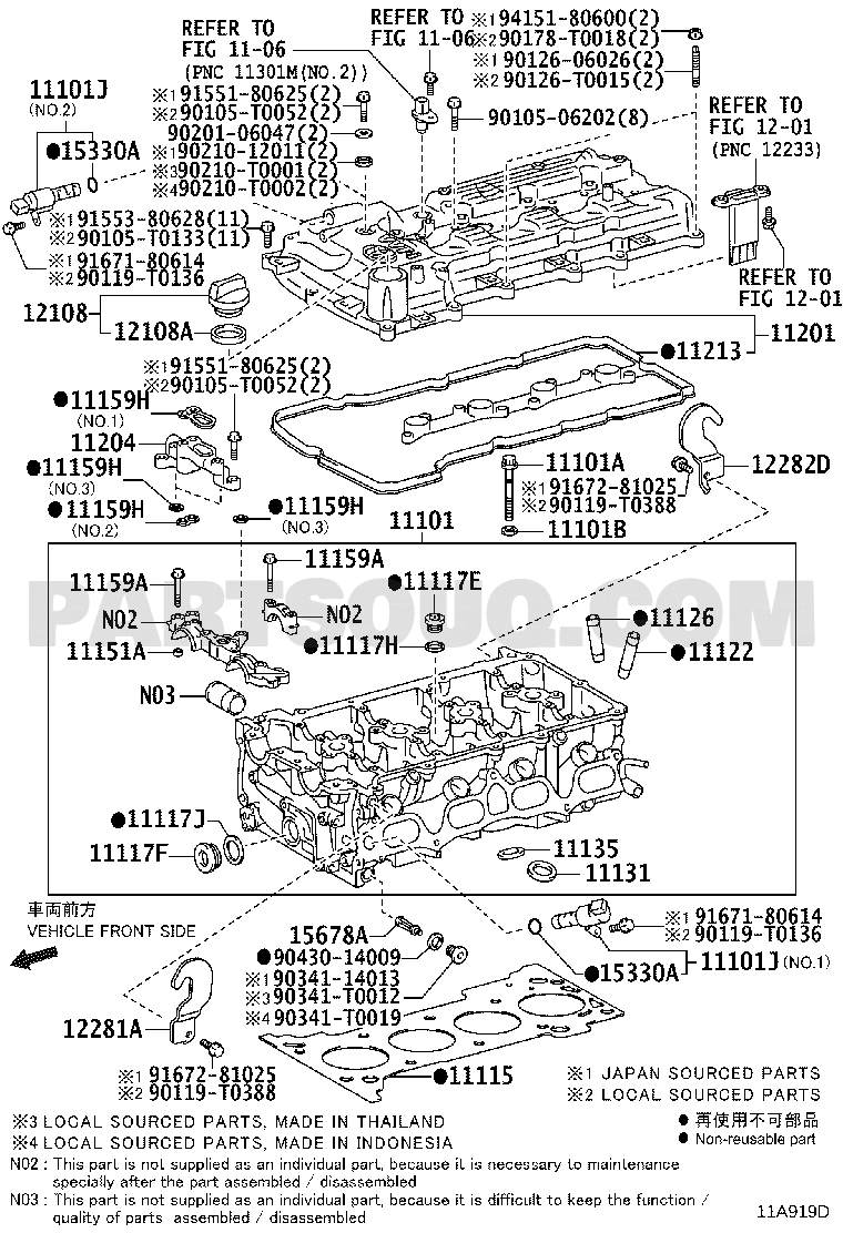 Engine/Fuel/Tool | Toyota INNOVA TGN140L-MUMSKU GUN14#,TGN14# Parts ...