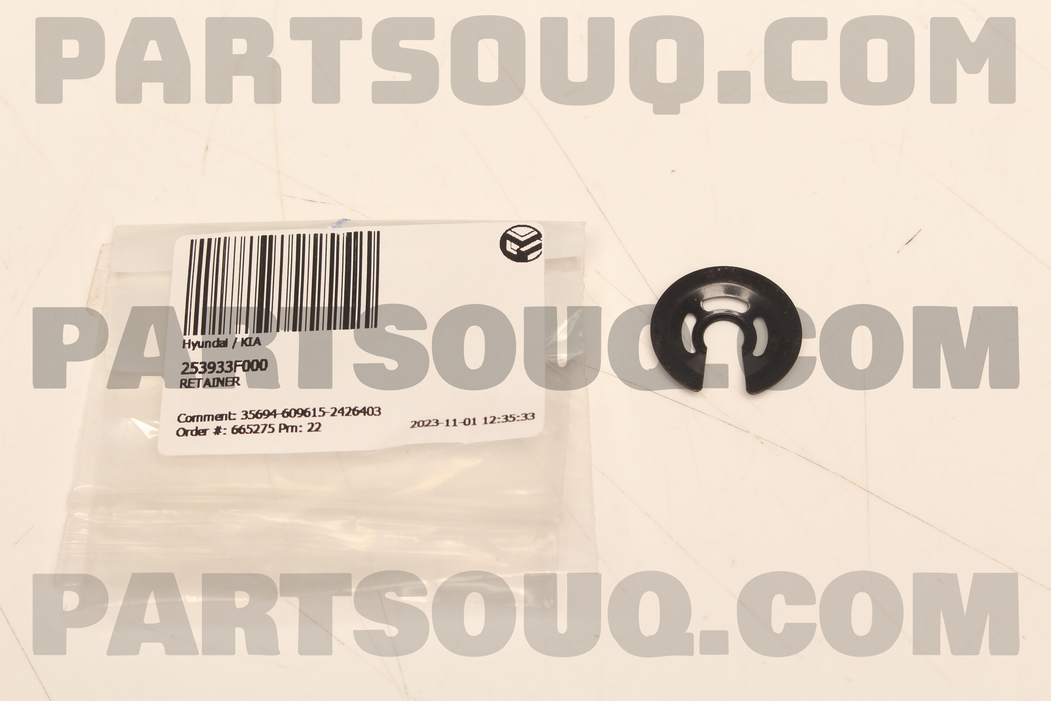 253933F000 RETAINER