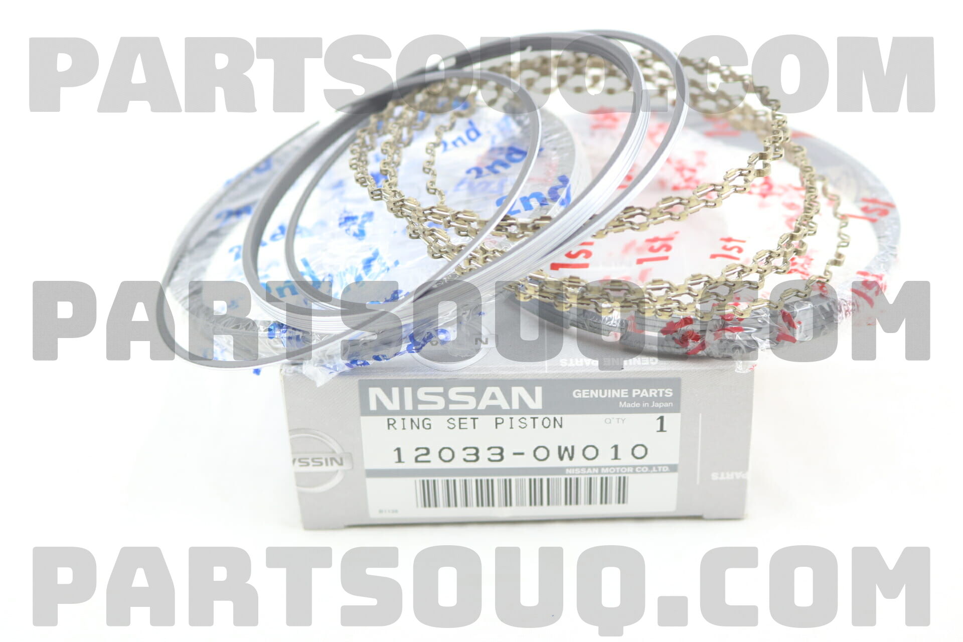 120330W010 RING SET-PISTON