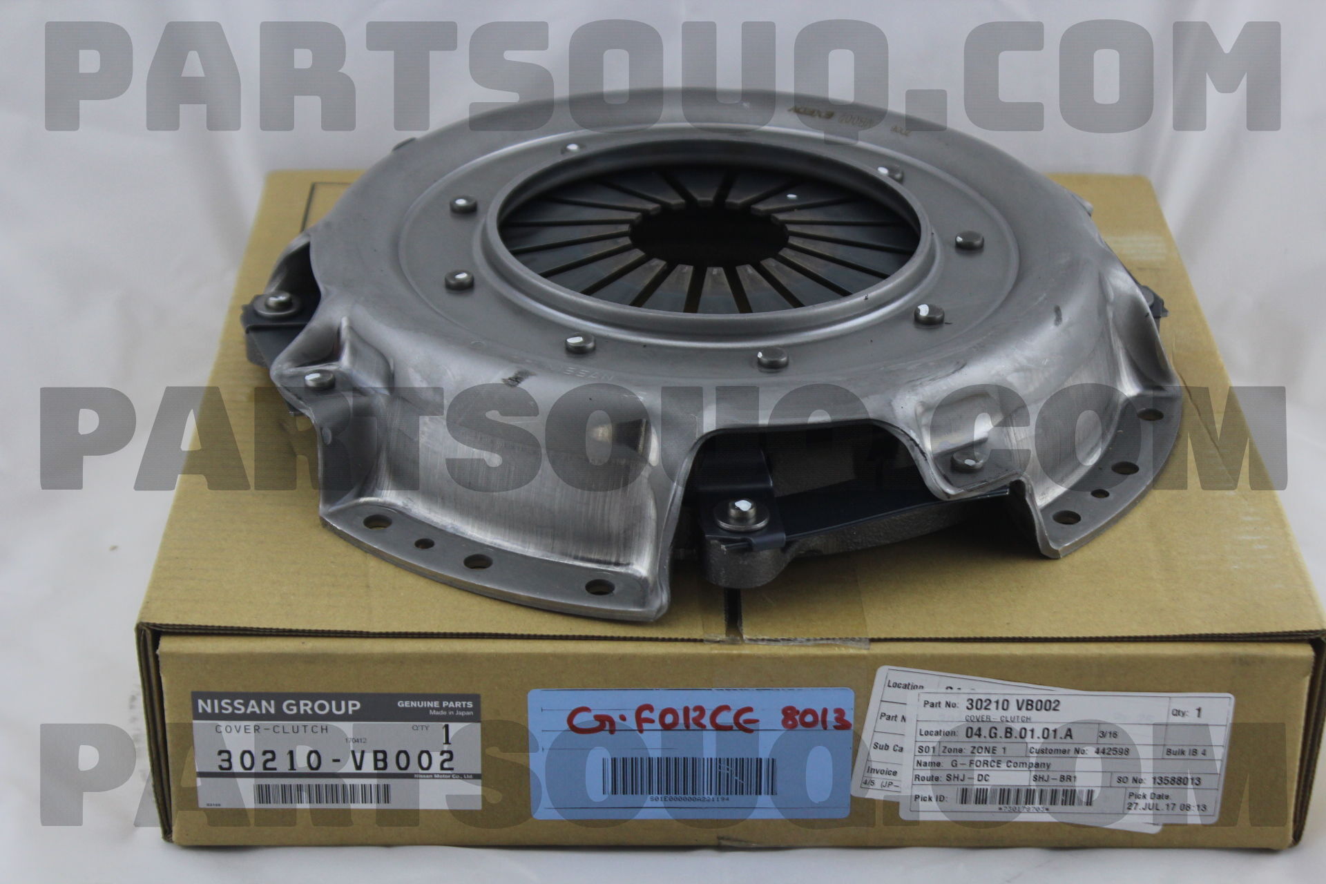 30210VB002 COVER ASSY-CLUTCH