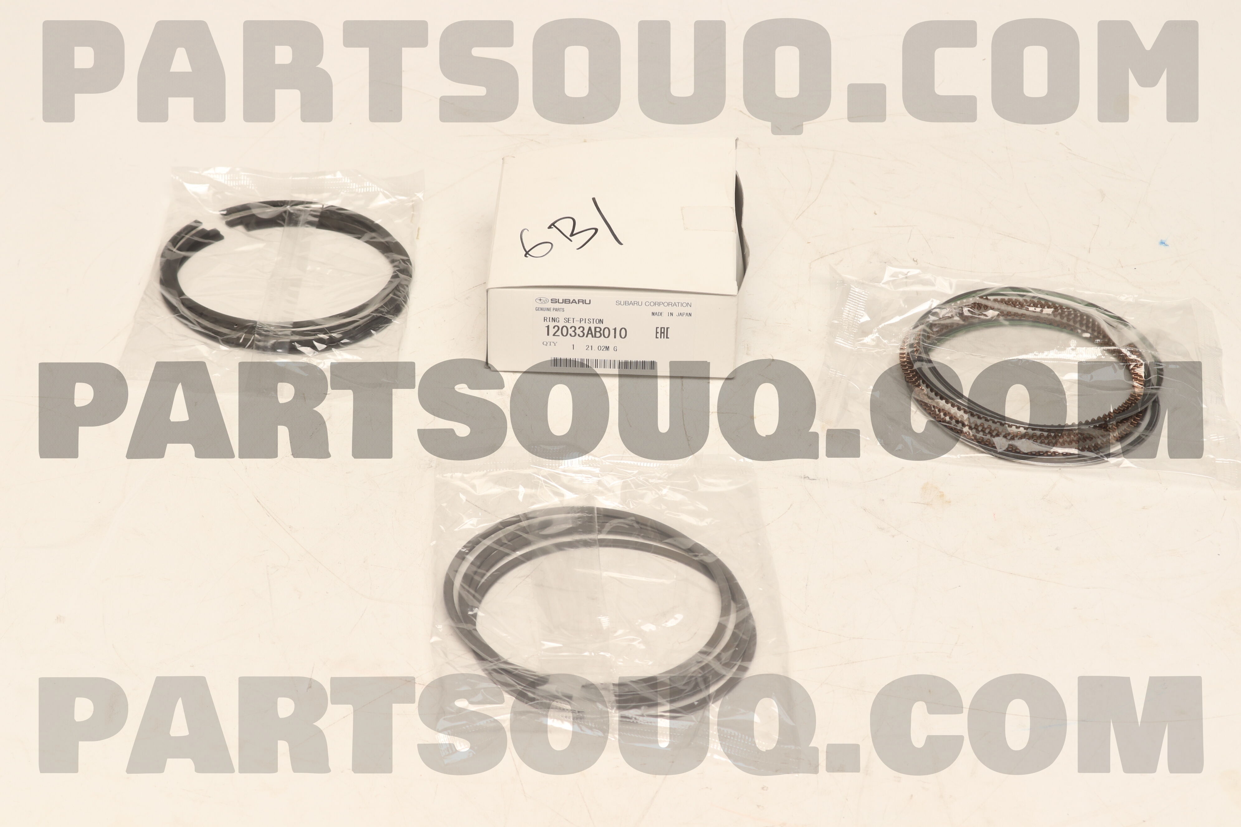 12033AB010 RING SET-PISTON