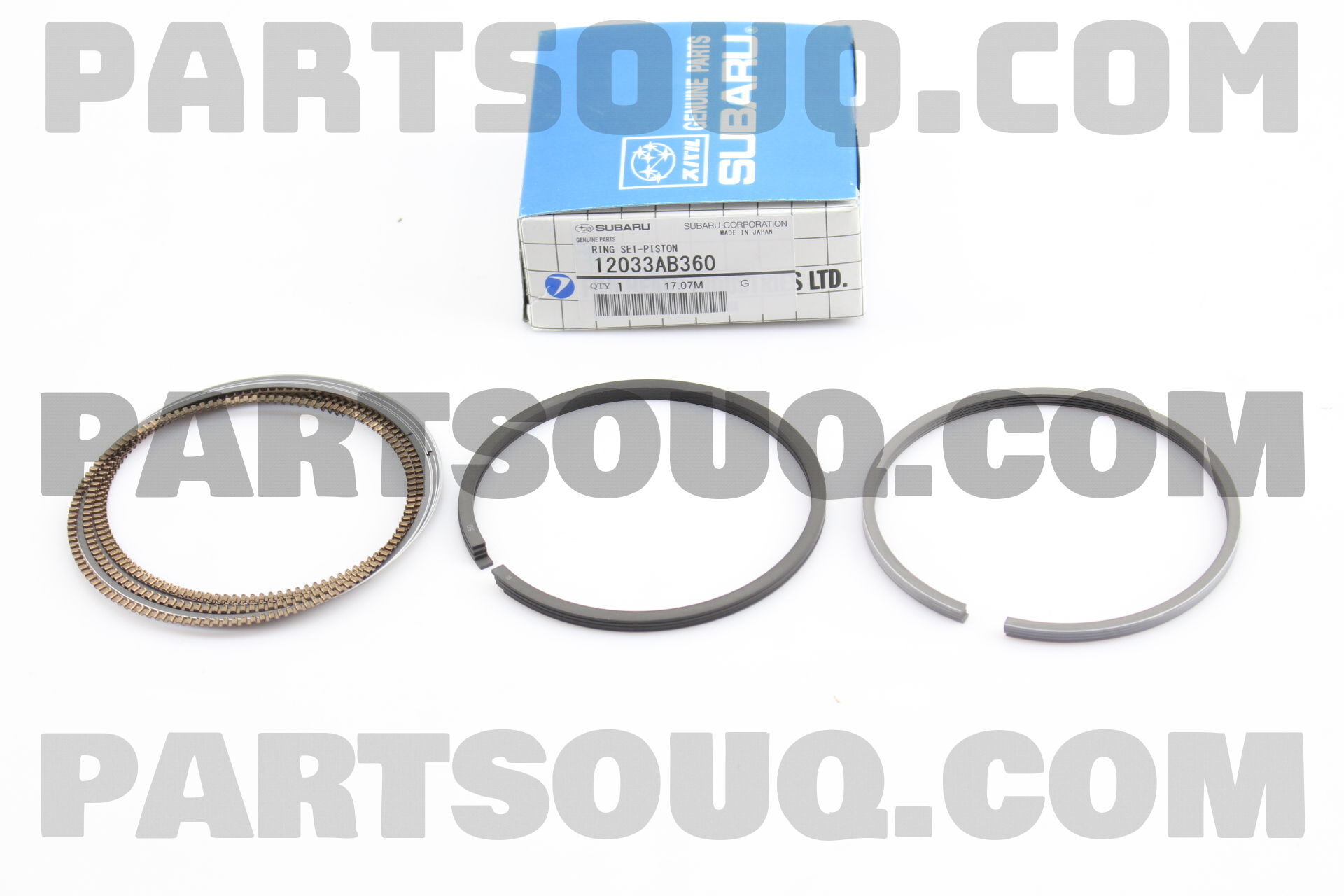 12033AB360 RING SET-PISTON