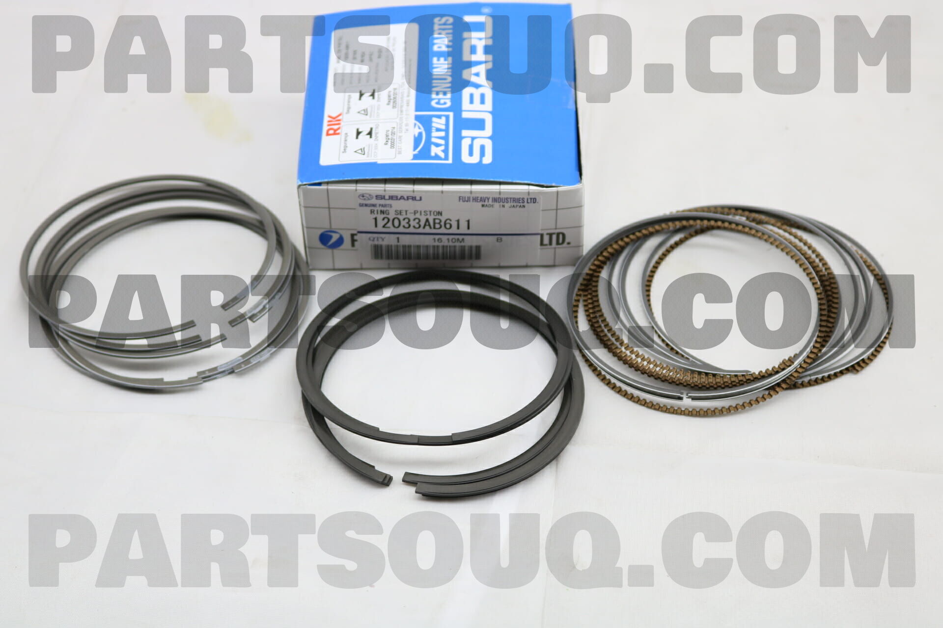12033AB611 RING SET-PISTON