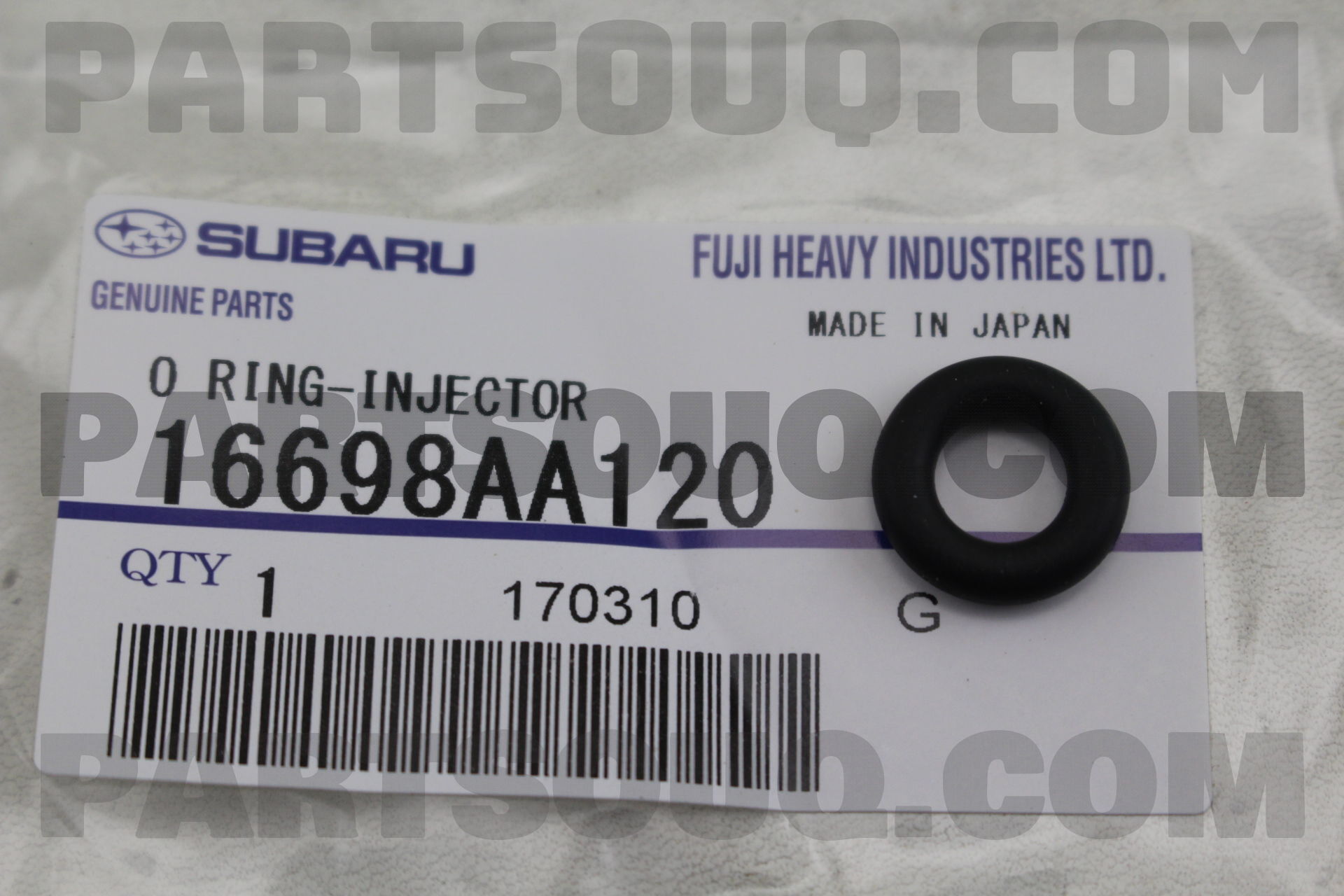 16698AA120 O RING-INJECTOR