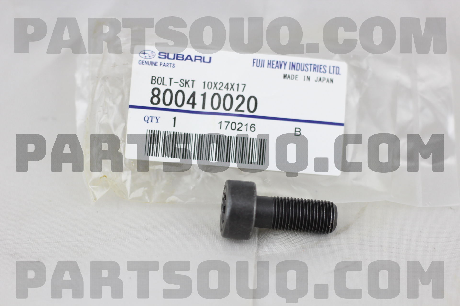 800410020 BOLT-SKT 10X24X17