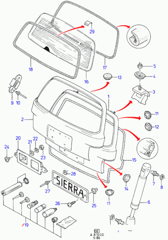 Sierra CD 1982-1986 Europe 1982