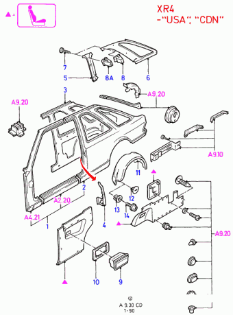 Sierra CD 1982-1986 Europe 1982