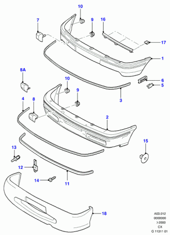 Fiesta CX 1989-1996 Europe 1989