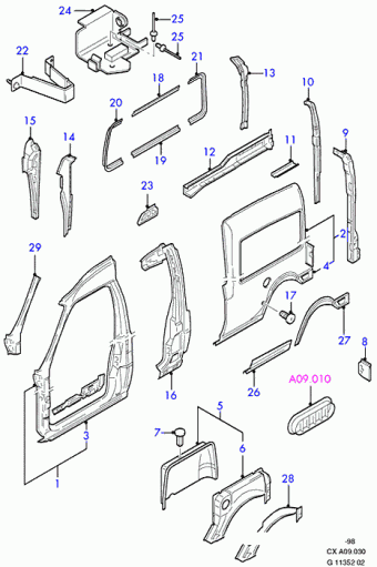 Fiesta CX 1989-1996 Europe 1989
