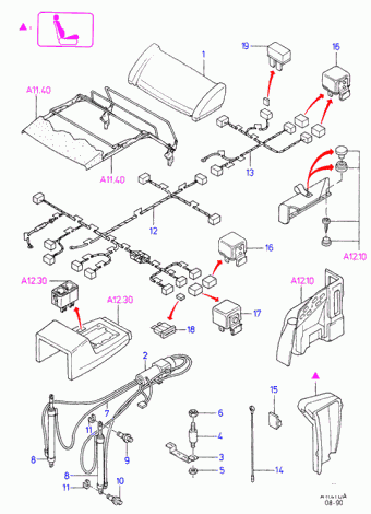 Escort DA 1986-1990 Europe 1986