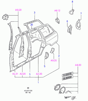 Sierra DD 1987-1993 Europe 1987