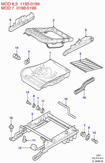 Fiesta DX 1995-2002 Europe 1995