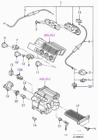 Escort/Orion EA 1990-1995 Europe 1990