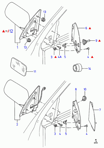 Escort/Orion EA 1990-1995 Europe 1990