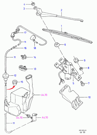Escort/Orion EA 1990-1995 Europe 1990