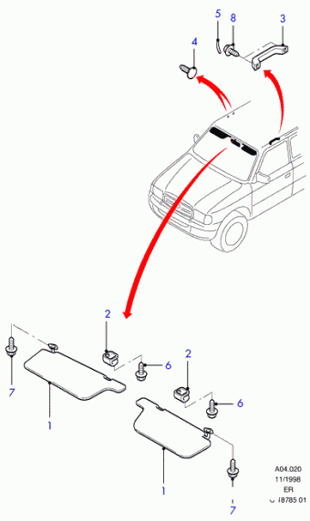 Ranger ER 1998-2003 Europe 1998
