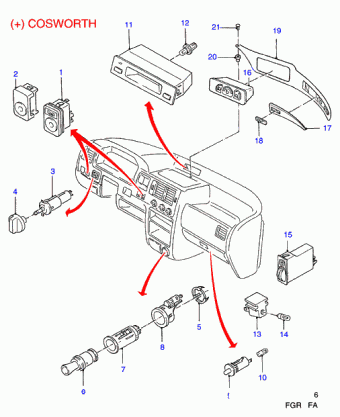 Escort FA 1995-2001 Europe 1995