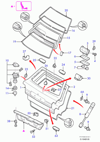 Escort FA 1995-2001 Europe 1995