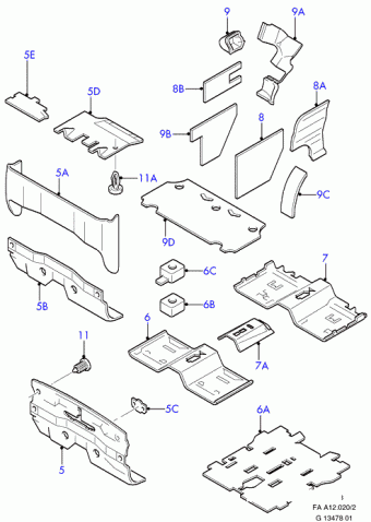 Escort FA 1995-2001 Europe 1995